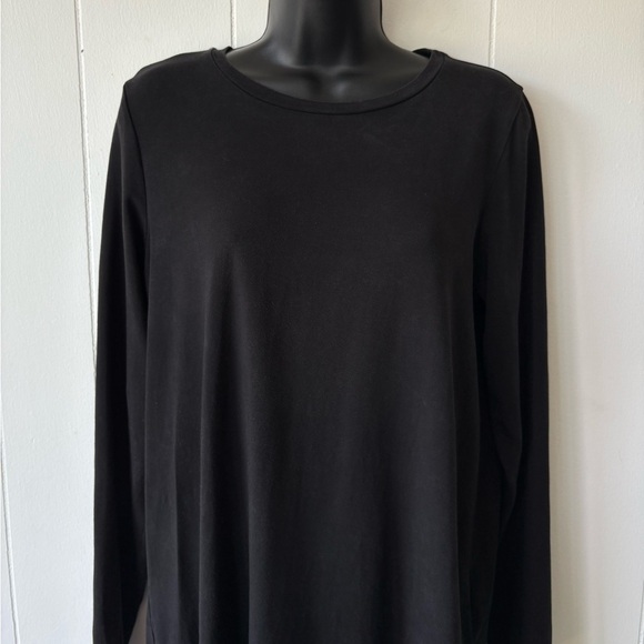 Eileen Fisher Black Long Sleeve Top | Size Small - Picture 4 of 7